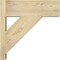 Ekena Millwork Traditional Block Rough Sawn Outlooker, Douglas Fir, 8"W x 22"D x 22"H OUT08X22X22TRA05RDF - alternate 2